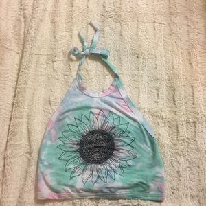 Urban Outfitters Sunflower Crop Top